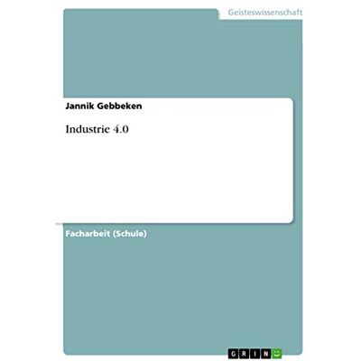 Gebbeken, Jannik Industrie 4.0 - Publicité Gebbeken, Jannik Industrie 4.0 - Publicité