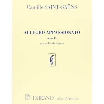 Saint-Saens Allegro appassionato Op.43 Violoncelle et piano - Publicité Saint-Saens Allegro appassionato Op.43 Violoncelle et piano - Publicité
