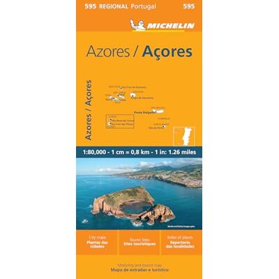 Michelin Map Azores - Publicité Michelin Map Azores - Publicité