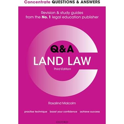 Malcolm, Rosalind Conc Q&A Land Law 3e Concqa P - Publicité Malcolm, Rosalind Conc Q&A Land Law 3e Concqa P - Publicité