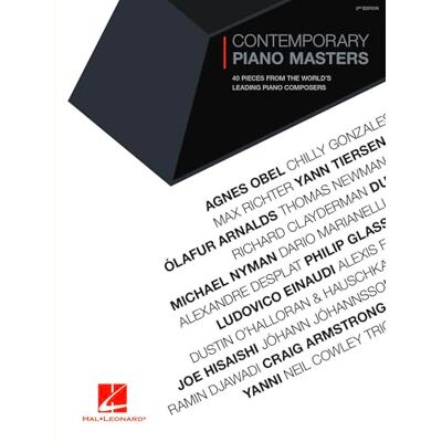 Various Contemporary Piano Masters. Publicité Various Contemporary Piano Masters. Publicité