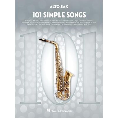 Various 101 Simple Songs. Saxophone Alto. Publicité Various 101 Simple Songs. Saxophone Alto. Publicité