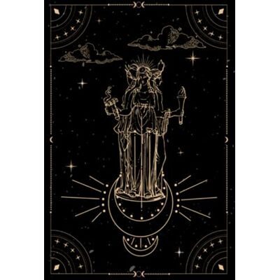 Design, ESL Hecate Notebook/Journal: ( 6' x 9') Blank 150 Pages, Hecate Witch Notebook/Journal, Spell Book, Wicca,Tarot, Mystic Hecate Design - Publicité Design, ESL Hecate Notebook/Journal: ( 6' x 9') Blank 150 Pages, Hecate Witch Notebook/Journal, Spell Book, Wicca,Tarot, Mystic Hecate Design - Publicité
