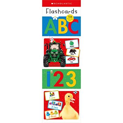 ABC & 123 Flashcard Double Pack: Scholastic Early Learners (Flashcards) - Publicité ABC & 123 Flashcard Double Pack: Scholastic Early Learners (Flashcards) - Publicité