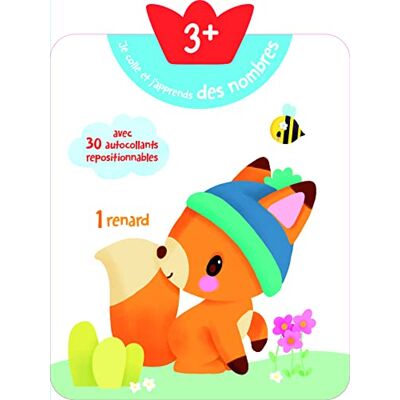 3+ Je colle et j'apprends des nombres Renard - Publicité 3+ Je colle et j'apprends des nombres Renard - Publicité