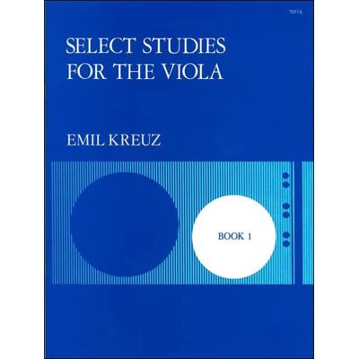 Kreuz, emil: select studies. book 1 viola - Publicité Kreuz, emil: select studies. book 1 viola - Publicité