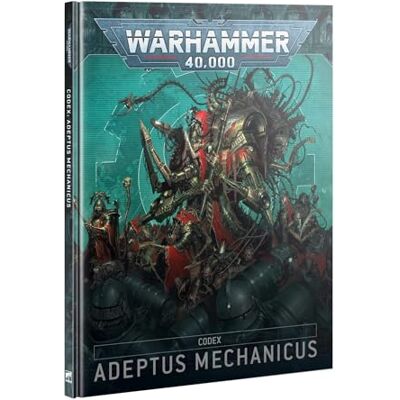 Games Workshop Warhammer 40k Codex V.10 Adeptus Mechanicus (en), Noir - Publicité Games Workshop Warhammer 40k Codex V.10 Adeptus Mechanicus (en), Noir - Publicité