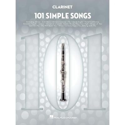 Various 101 Simple Songs. Solo pour Clarinette. Publicité Various 101 Simple Songs. Solo pour Clarinette. Publicité