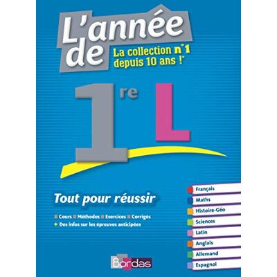 Collectif L'ANNEE DE 1ERE L - Publicité Collectif L'ANNEE DE 1ERE L - Publicité