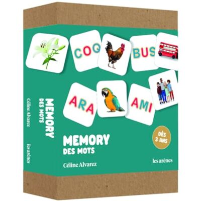 Alvarez, Céline Boîte Memory des mots Céline Alverez Les lectures naturelles - Publicité Alvarez, Céline Boîte Memory des mots Céline Alverez Les lectures naturelles - Publicité