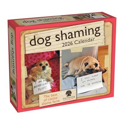 Lemire, Pascale Dog Shaming 2026 Day-to-Day Calendar - Publicité Lemire, Pascale Dog Shaming 2026 Day-to-Day Calendar - Publicité