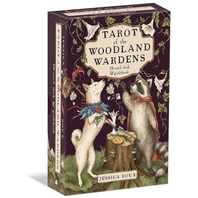 Roux, Jessica Tarot of the Woodland Wardens: 78-Card Deck & Guidebook - Publicité Roux, Jessica Tarot of the Woodland Wardens: 78-Card Deck & Guidebook - Publicité