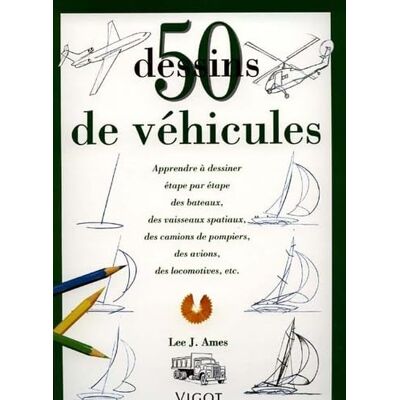 Ames 50 dessins de véhicules - Publicité Ames 50 dessins de véhicules - Publicité