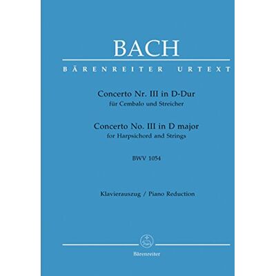 Bach Js Concerto Piano No3 BWV 1054 Ré Majeur --- Pianos (2) - Publicité Bach Js Concerto Piano No3 BWV 1054 Ré Majeur --- Pianos (2) - Publicité