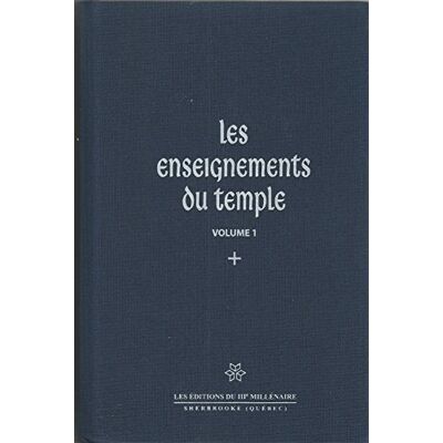 Collectif Les enseignements du temple v 01 - Publicité Collectif Les enseignements du temple v 01 - Publicité