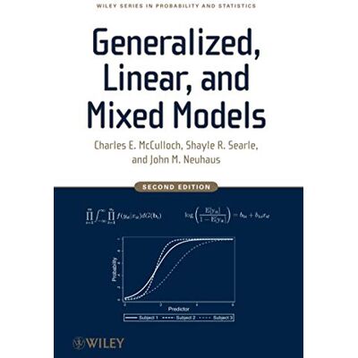McCulloch Generalized, Linear, and Mixed Models, 2nd Edition - Publicité McCulloch Generalized, Linear, and Mixed Models, 2nd Edition - Publicité