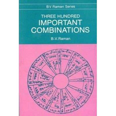 Raman, B.V. Three Hundred Important Combinations - Publicité Raman, B.V. Three Hundred Important Combinations - Publicité