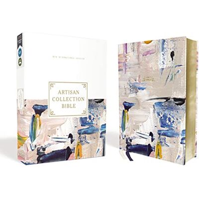 Zondervan NIV, Artisan Collection Bible, Leathersoft, Multi-color/Blue, Red Letter, Comfort Print - Publicité Zondervan NIV, Artisan Collection Bible, Leathersoft, Multi-color/Blue, Red Letter, Comfort Print - Publicité