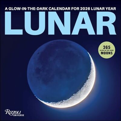 Rizzoli Universe Lunar 2026 Wall Calendar - Publicité Rizzoli Universe Lunar 2026 Wall Calendar - Publicité