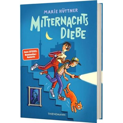 Hüttner, Marie Mitternachtsdiebe: Freundschaftsgeschichte für Kinder ab 10 - Publicité Hüttner, Marie Mitternachtsdiebe: Freundschaftsgeschichte für Kinder ab 10 - Publicité