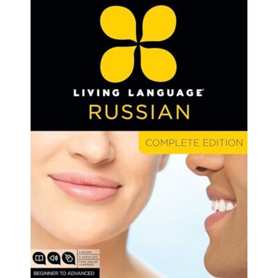 Living Language Russian, Complete Edition: Beginner through advanced course, including 3 coursebooks, 9 audio CDs, and free online learning - Publicité Living Language Russian, Complete Edition: Beginner through advanced course, including 3 coursebooks, 9 audio CDs, and free online learning - Publicité