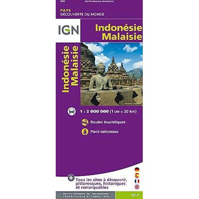 Ign 85129 Indonesie /Malaisie 1/2M - Publicité Ign 85129 Indonesie /Malaisie 1/2M - Publicité