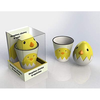 Collectif Coffret Mug + Squichy Poussin - Publicité Collectif Coffret Mug + Squichy Poussin - Publicité