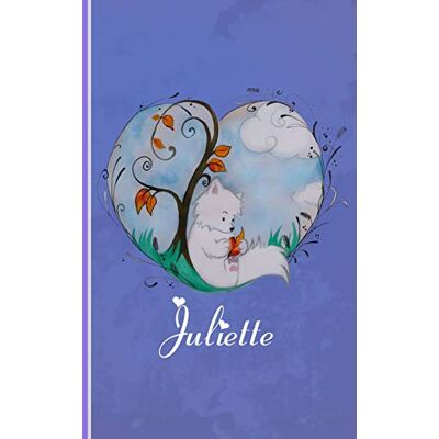 K., S. Juliette: Cahier personnalisé Fox avec coeur Couverture souple 120 pages vide Notebook Journal intime Scrapbook idée cadeau - Publicité K., S. Juliette: Cahier personnalisé Fox avec coeur Couverture souple 120 pages vide Notebook Journal intime Scrapbook idée cadeau - Publicité