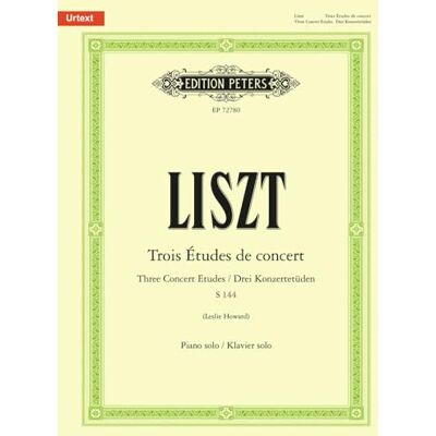 Trois Études De Concert Three Concert Etudes for Piano: S144 - Publicité Trois Études De Concert Three Concert Etudes for Piano: S144 - Publicité