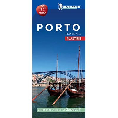 Michelin Plan Porto Plan de ville plastifié - Publicité Michelin Plan Porto Plan de ville plastifié - Publicité