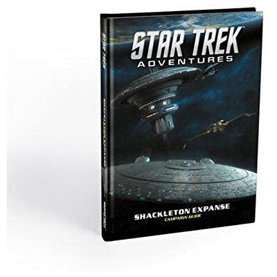 Modiphius Star Trek Adventures: Shackleton Expanse Campaign Guide - Publicité Modiphius Star Trek Adventures: Shackleton Expanse Campaign Guide - Publicité