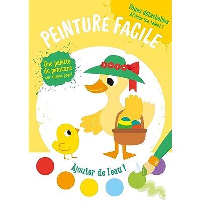Collectif Le poussin et le canard peinture facile - Publicité Collectif Le poussin et le canard peinture facile - Publicité