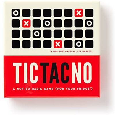 Brass Monkey Tic Tac No Magnetic Fridge Game - Publicité Brass Monkey Tic Tac No Magnetic Fridge Game - Publicité