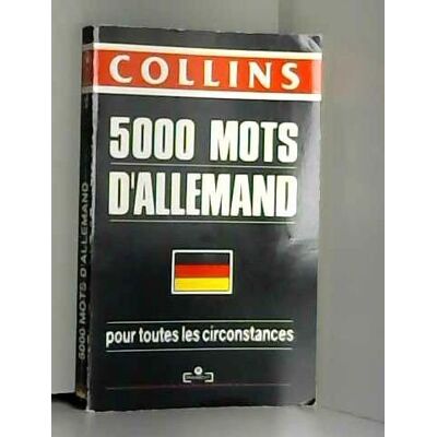 Collins Connaître et utiliser 5000 mots d'allemand - Publicité Collins Connaître et utiliser 5000 mots d'allemand - Publicité