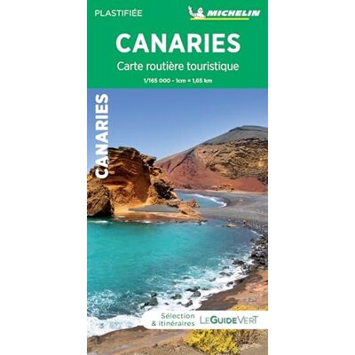 Michelin Carte Iles Canaries - Publicité Michelin Carte Iles Canaries - Publicité