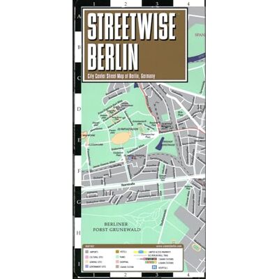 Michelin Streetwise Berlin Map: City Center Street Map of Berlin, Germany - Publicité Michelin Streetwise Berlin Map: City Center Street Map of Berlin, Germany - Publicité