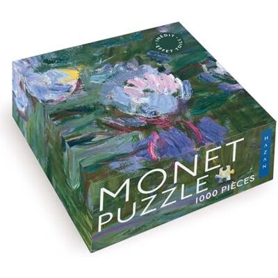 XXX Puzzle Hazan. Monet, Les Nymphéas - Publicité XXX Puzzle Hazan. Monet, Les Nymphéas - Publicité