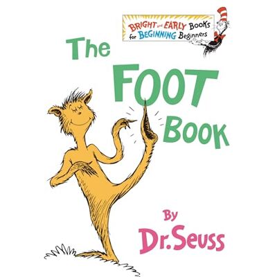 Dr. Seuss The Foot Book - Publicité Dr. Seuss The Foot Book - Publicité