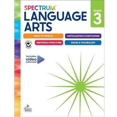 Spectrum Language Arts, Grade 3 - Publicité Spectrum Language Arts, Grade 3 - Publicité