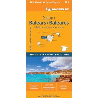 Michelin Spain Balears / Baleares: Mallorca, Ibiza, Menorca - Publicité Michelin Spain Balears / Baleares: Mallorca, Ibiza, Menorca - Publicité