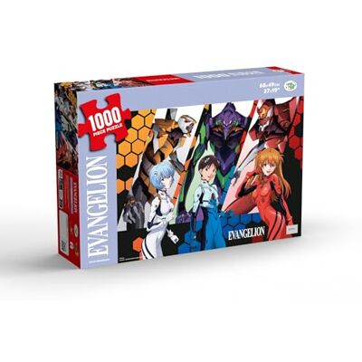 Neon Genesis Evangelion / Puzzle 1000 pièces / Jeu de Patience et de Réflexion / 68x49 cm - Publicité Neon Genesis Evangelion / Puzzle 1000 pièces / Jeu de Patience et de Réflexion / 68x49 cm - Publicité