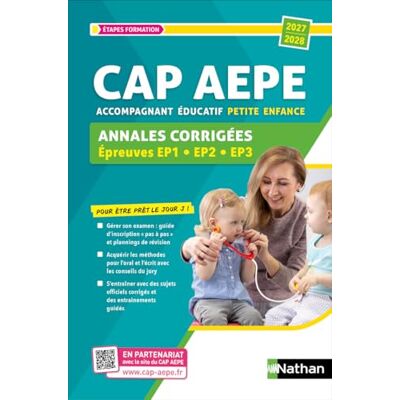 Rebih, Louisa Annales corrigées CAP Accompagnant éducatif petite enfance AEPE 2027/2028 - Publicité Rebih, Louisa Annales corrigées CAP Accompagnant éducatif petite enfance AEPE 2027/2028 - Publicité