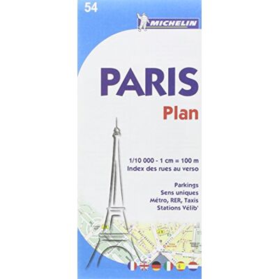 Michelin Travel Publications Plan de Paris avec index des rues au verso. Publicité Michelin Travel Publications Plan de Paris avec index des rues au verso. Publicité