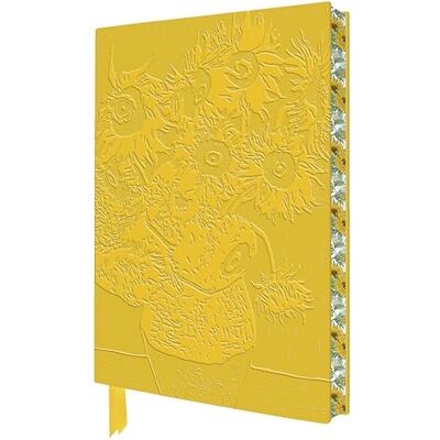 Vincent Van Gogh: Sunflowers Artisan Art Notebook Flame Tree Journals - Publicité Vincent Van Gogh: Sunflowers Artisan Art Notebook Flame Tree Journals - Publicité