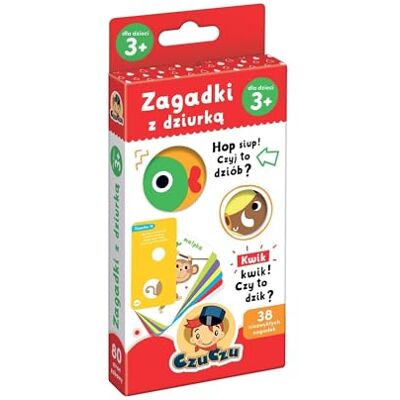 CzuCzu Zagadki z dziurka dla dzieci 3+ - Publicité CzuCzu Zagadki z dziurka dla dzieci 3+ - Publicité