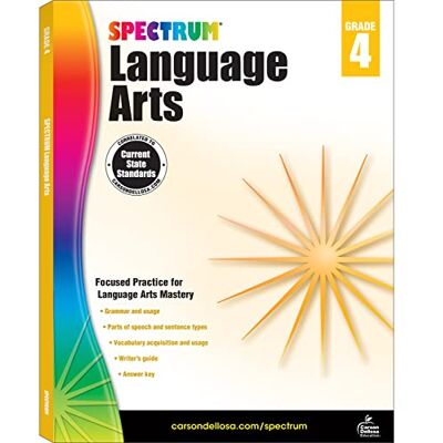 Spectrum Language Arts, Grade 4 - Publicité Spectrum Language Arts, Grade 4 - Publicité