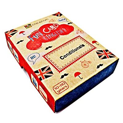 Fun Card English CONDITIONALS (Grammar and Vocabulary Flashcards + Exciting Game) - Publicité Fun Card English CONDITIONALS (Grammar and Vocabulary Flashcards + Exciting Game) - Publicité