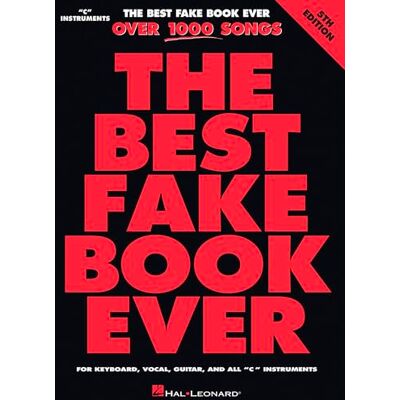 Various Best Fake Book Ever 5th Edition. Instruments en Do. Publicité Various Best Fake Book Ever 5th Edition. Instruments en Do. Publicité