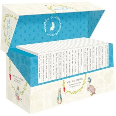 Potter, Beatrix The World of Peter Rabbit The Complete Collection of Original Tales 1-23 - Publicité Potter, Beatrix The World of Peter Rabbit The Complete Collection of Original Tales 1-23 - Publicité
