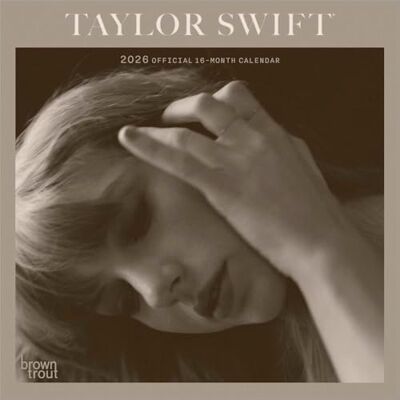 Browntrout Taylor Swift Official 2026 7 X 14 Inch (Hanging) Monthly Mini Wall Calendar - Publicité Browntrout Taylor Swift Official 2026 7 X 14 Inch (Hanging) Monthly Mini Wall Calendar - Publicité